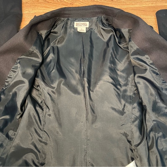 🤩 LIKE NEW MK Michael Kors Black Blazer Jacket Women’s Size 4 - Picture 4 of 14